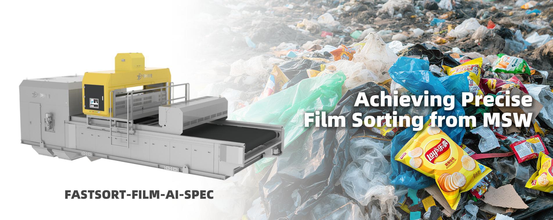 máquina clasificadora de películas